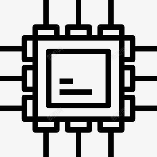 硬件图标png_新图网 https://ixintu.com 处理器 多媒体 微处理器 接口 硬件 芯片 计算机技术 计算机硬件 计算机芯片