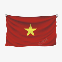 旗标国家越南矢量图素材