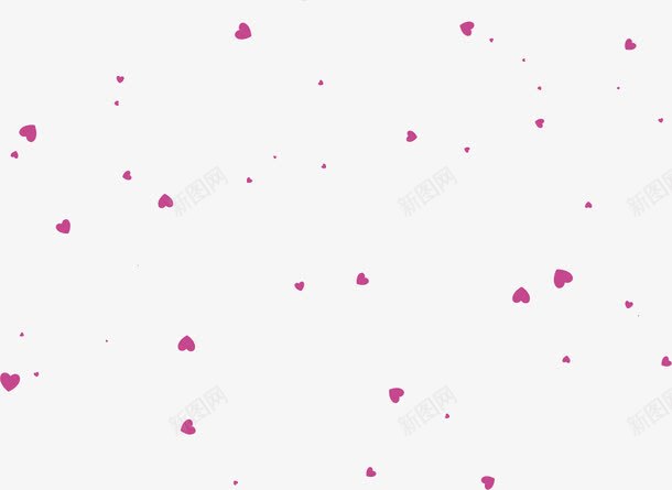紫色卡通唯美爱心装饰png免抠素材_新图网 https://ixintu.com 卡通 爱心 紫色 装饰