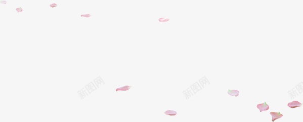 粉色卡通春天花瓣装饰png免抠素材_新图网 https://ixintu.com 卡通 春天 粉色 花瓣 装饰