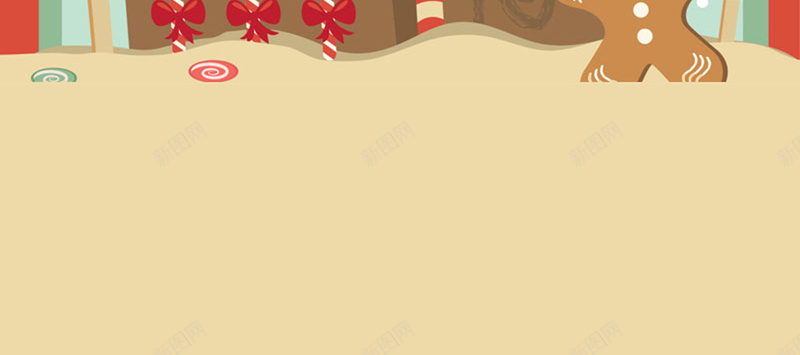 圣诞房屋温馨背景矢量图ai设计背景_新图网 https://ixintu.com 卡通 圣诞 姜饼人 开心 房屋 手绘 温馨 童趣 雪景 矢量图