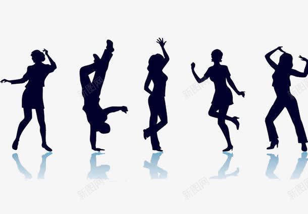 舞蹈png免抠素材_新图网 https://ixintu.com 剪影 舞蹈 舞蹈跳舞培训班招生 街舞 跳舞
