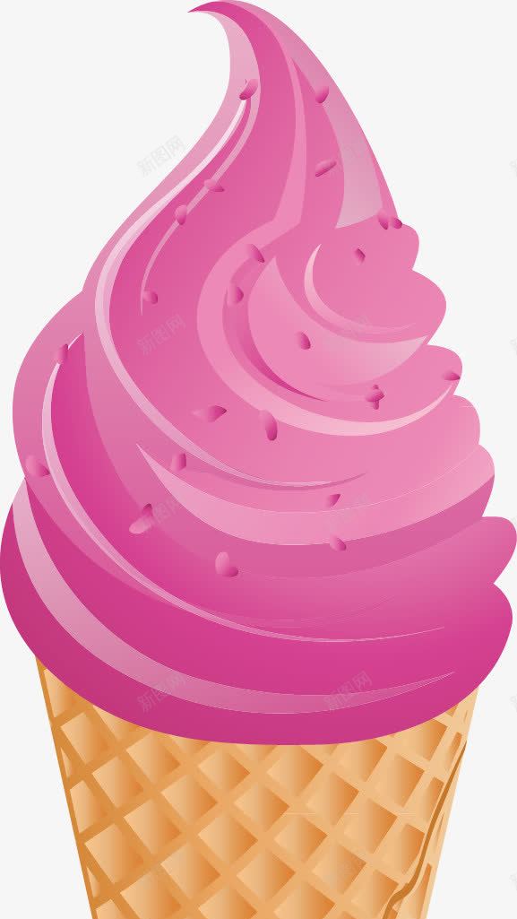 冰淇淋png免抠素材_新图网 https://ixintu.com 冰淇淋 蛋挞 装饰