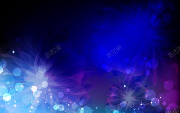 蓝紫色的发光圈圈jpg设计背景_新图网 https://ixintu.com 发光 圈圈 紫色