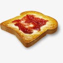 BREAD吐司面包果酱面包早餐图标高清图片