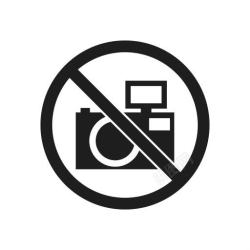 不可能的相机不可能封锁禁止标志禁止禁图标高清图片