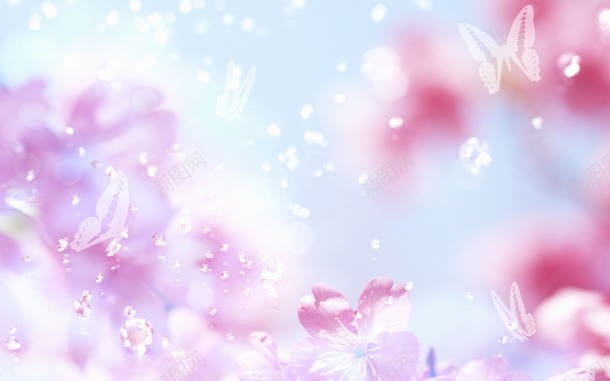 梦幻粉色花朵水珠jpg设计背景_新图网 https://ixintu.com 梦幻 水珠 粉色 花朵