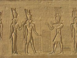 埃及王后古代埃及石雕高清图片