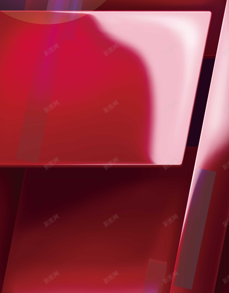 红色渐变背景模版矢量图ai设计背景_新图网 https://ixintu.com 喜庆 渐变 渐变背景 渲染 矢量素材 矢量背景模版 简约 红色 矢量图