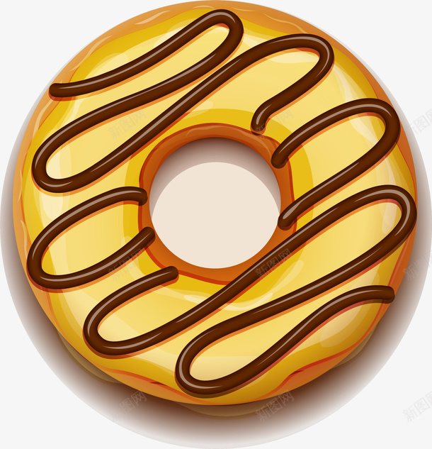美味黄色圆形甜甜圈png免抠素材_新图网 https://ixintu.com 圆形甜甜圈 巧克力 美味甜甜圈 美味糕点 美食 黄色甜甜圈
