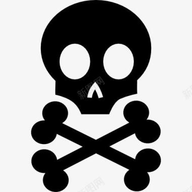 死亡的骷髅图标图标