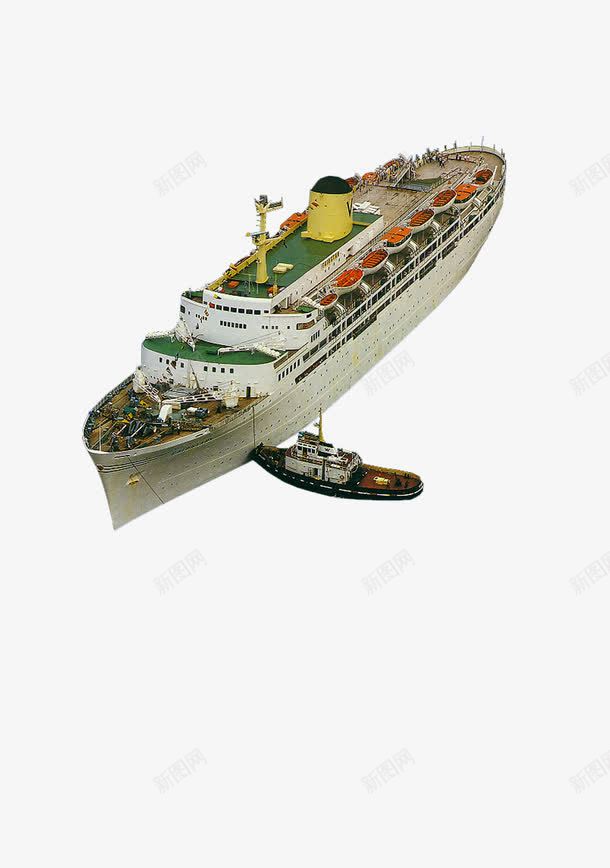 手绘轮船png免抠素材_新图网 https://ixintu.com 交通工具 手绘 游轮 素材 船 轮船