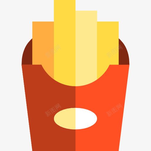 炸薯条图标png_新图网 https://ixintu.com 土豆 垃圾食品 快餐 炸薯条 薯条 食品 食品和餐厅 餐馆