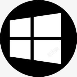 微软Windows系统黑眼圈图标图标