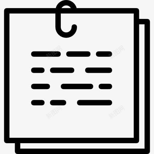 注图标png_新图网 https://ixintu.com 书写工具 写作 商业和金融 器皿 工具 接口 注 笔记 笔记本 记事本