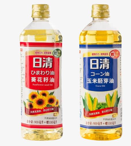 粮油png免抠素材_新图网 https://ixintu.com 瓶装 红色 食品 黄色