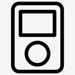 便携式装置音乐播放器图标高清图片