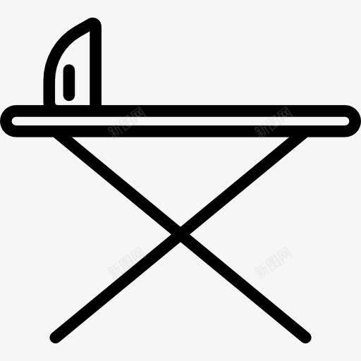 熨衣板图标png_新图网 https://ixintu.com 家务 工具和用具 洗衣 烫衣板 熨烫 铁