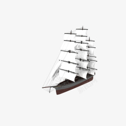 帆船模型帆船装饰品高清图片