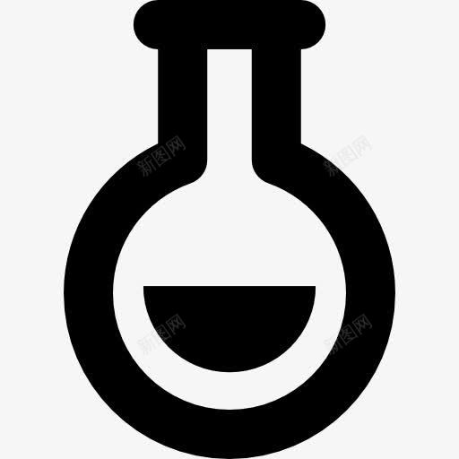 容量瓶图标png_新图网 https://ixintu.com 化学实验室 实验室 实验室插画 容量瓶