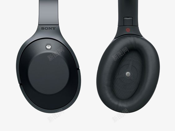 重低音耳机png免抠素材_新图网 https://ixintu.com SONY耳机 产品实物 索尼 耳机实物 黑色耳机