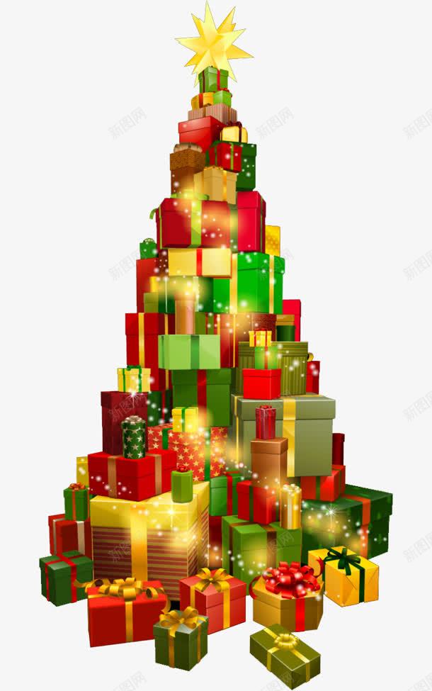 创意合成圣诞节元素礼物png免抠素材_新图网 https://ixintu.com 元素 创意 合成 圣诞节 礼物 设计
