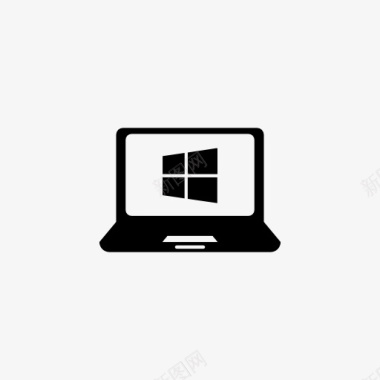 windows笔记本电脑图标图标