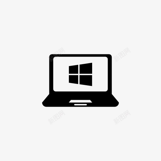 windows笔记本电脑图标png_新图网 https://ixintu.com 笔记本电脑