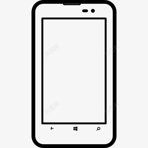 诺基亚Lumia625手机的流行模式图标png_新图网 https://ixintu.com Lumia625 工具 工具和器具 手机 诺基亚 轮廓