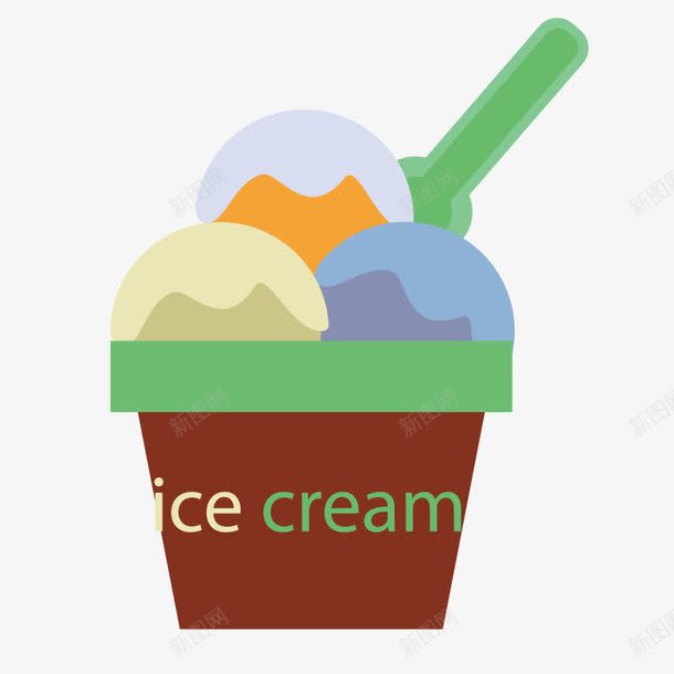 水果奶酪冰淇淋png免抠素材_新图网 https://ixintu.com 奶酪冰淇淋 水果冰淇淋 矢量冰淇淋 矢量盒装冰淇淋