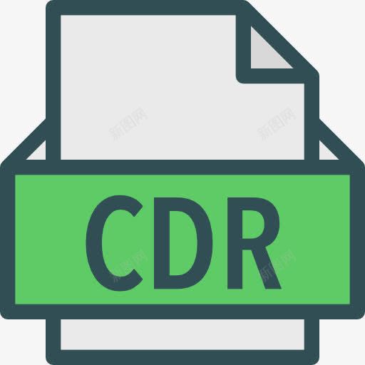 CDR图标png_新图网 https://ixintu.com cdr文件和文件夹 延伸 文件 格式 档案