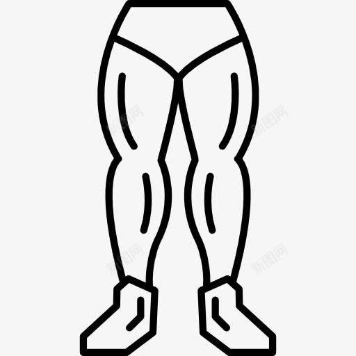 男腿夫妇图标png_新图网 https://ixintu.com 人 夫妇 扩展 男 腿 腿站立 轮廓