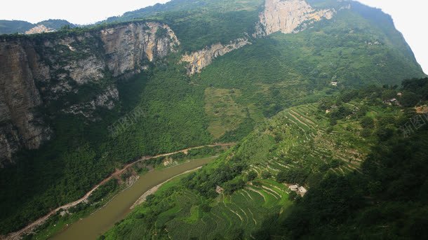 四川岔河大峡谷一png免抠素材_新图网 https://ixintu.com 名胜古迹 旅游风景 著名建筑