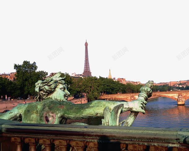 法国巴黎城市风景png免抠素材_新图网 https://ixintu.com 名胜古迹 旅游风景 著名建筑
