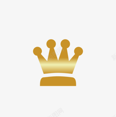 金色皇冠图标图标