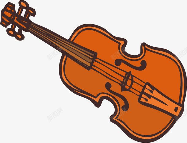 一把小提琴png免抠素材_新图网 https://ixintu.com 夕阳乐器 小提琴 矢量素材 艺术 艺考