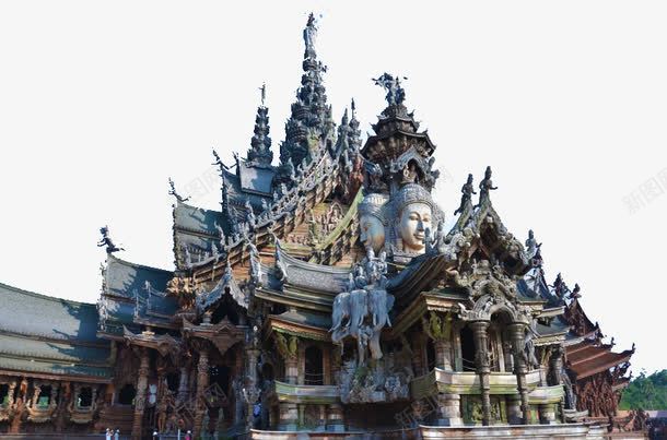 泰国真理寺风景六png免抠素材_新图网 https://ixintu.com 旅游 景点 泰国 著名