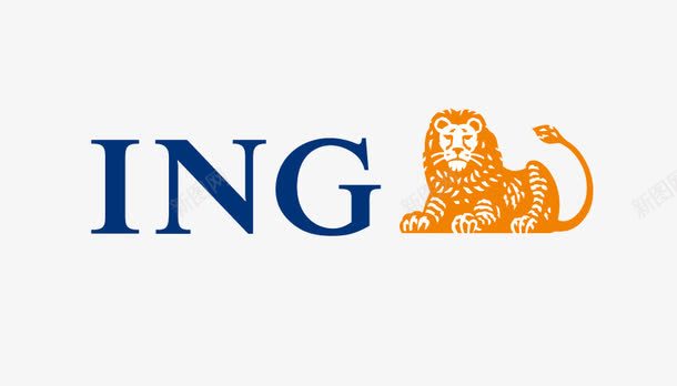荷兰ING银行矢量图图标图标