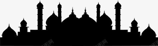 开斋节黑色城堡png免抠素材_新图网 https://ixintu.com Eid al card eid fitr vector 伊斯兰 伊斯兰教 宗教节日 宰牲节