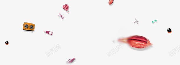 红色卡通咖啡豆热气球漂浮png免抠素材_新图网 https://ixintu.com 免抠PNG 卡通 咖啡豆 漂浮 漂浮素材 热气球 红色