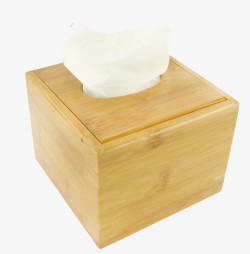 木制抽纸巾盒素材
