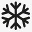 六个角的雪花符号图标png_新图网 https://ixintu.com 雪花