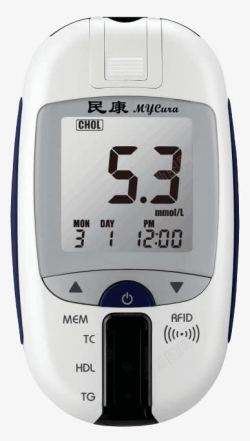 血糖监测民康血糖监测仪高清图片