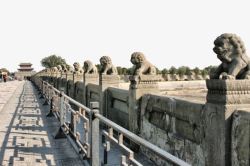 旅游风景卢沟桥素材
