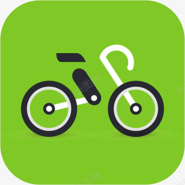 手机享骑电单车应用图标图标