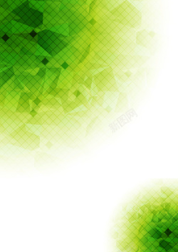扁平网格绿色方格矢量图高清图片