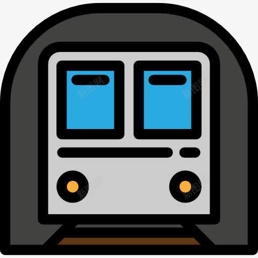地下图标png_新图网 https://ixintu.com 交通 公共交通 列车管 地下 地铁 方向 运输