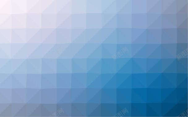 扁平化文本框抽象几何多边形背景海洋蓝色渐变背景