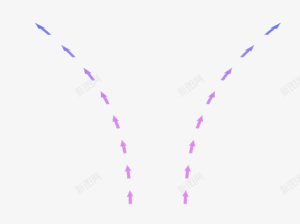 详情页渐变色箭头png免抠素材_新图网 https://ixintu.com 渐变色 箭头 素材 详情页