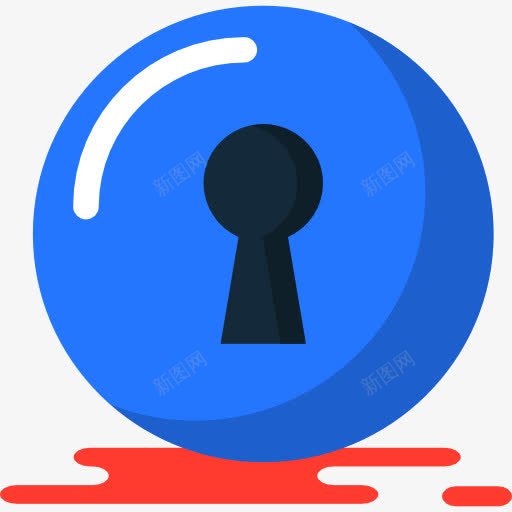 小孔图标png_新图网 https://ixintu.com 安全挂锁 块 锁孔 隐私 工具和用具